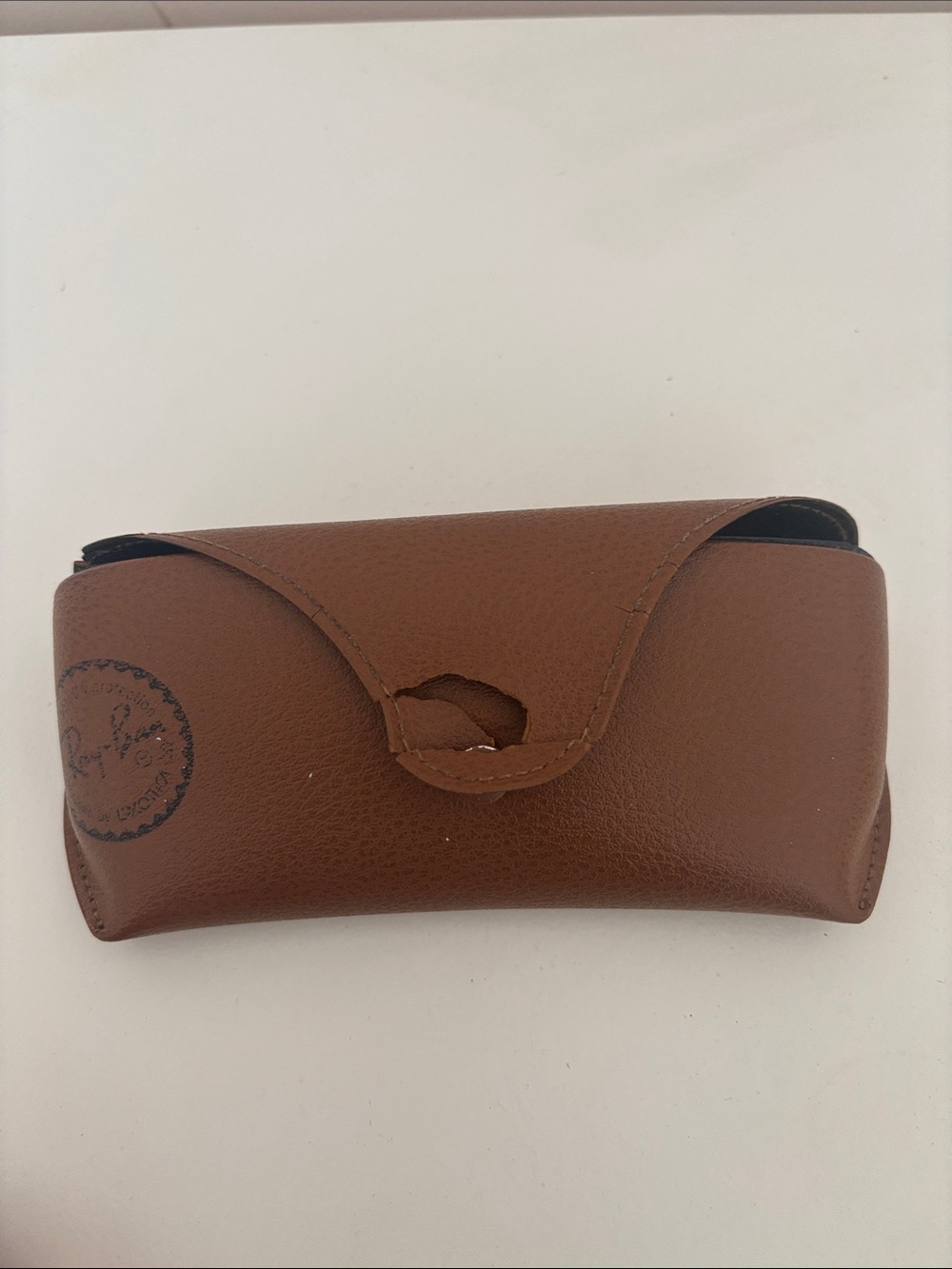 Ray-Ban Women’s Polarized Hawkeye Tortoiseshell Brown Gradient Round Sunglasses - Picture 6 of 6